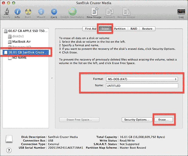 disk utility partition hard drive for mac and pc